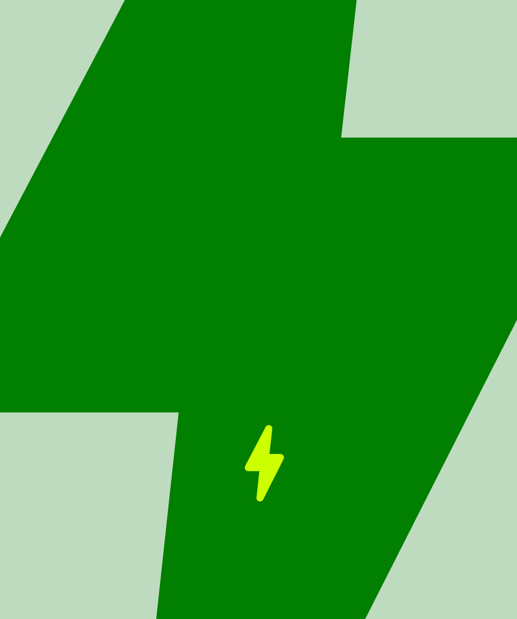 Electric bolt graphic
